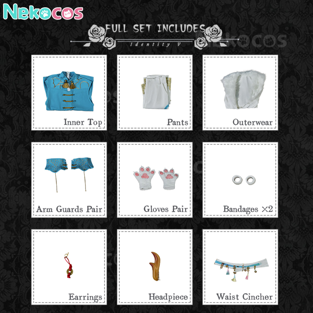 Custom-Tailored Identity V TIANLU Cosplay Costume - Premium EditionCostume,Game,Identity Ⅴ