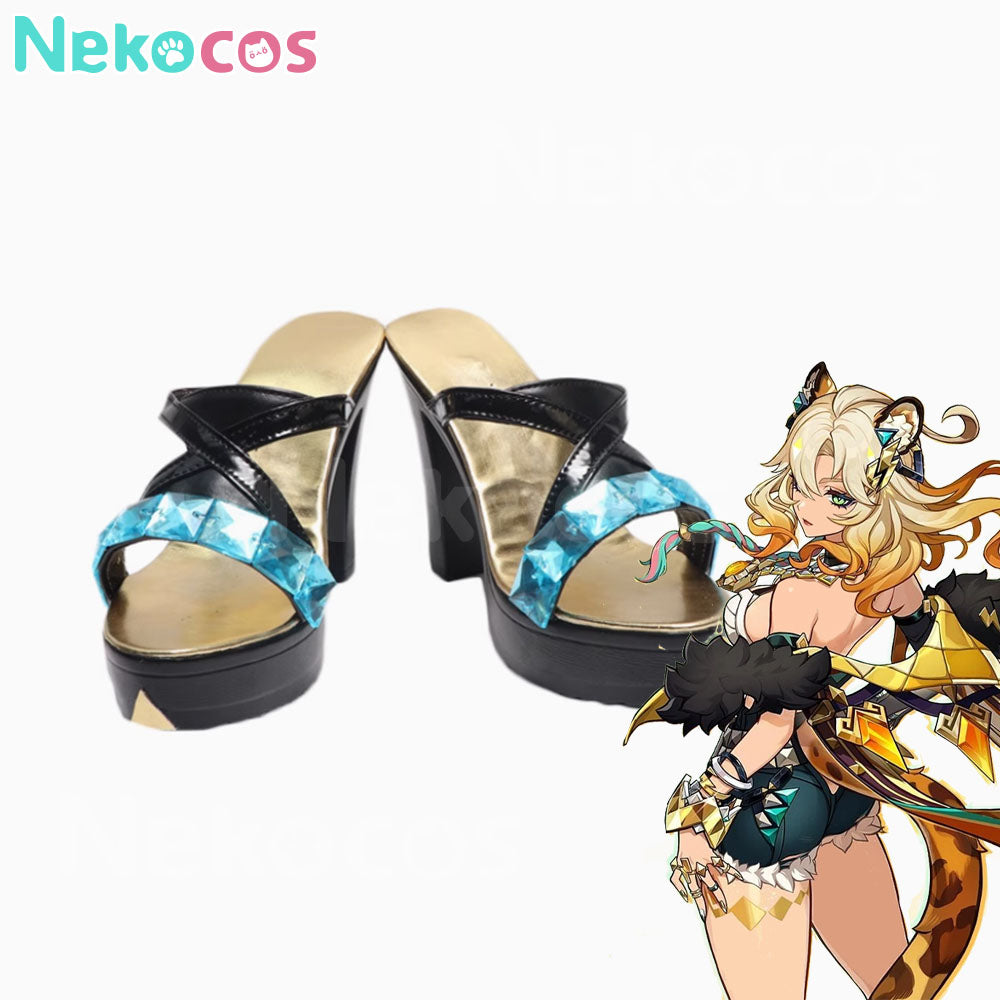 Game Genshin Impact Cosplay Xilonen Cosplay Shoes