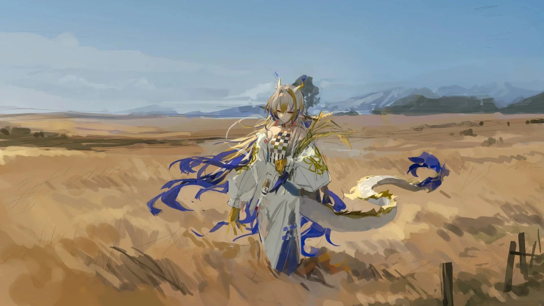 🌾Arknights' Shu: Lu Ban Lock + Jade Cong = Cyber-Farming Aesthetics Even Marvel Wants to Steal!