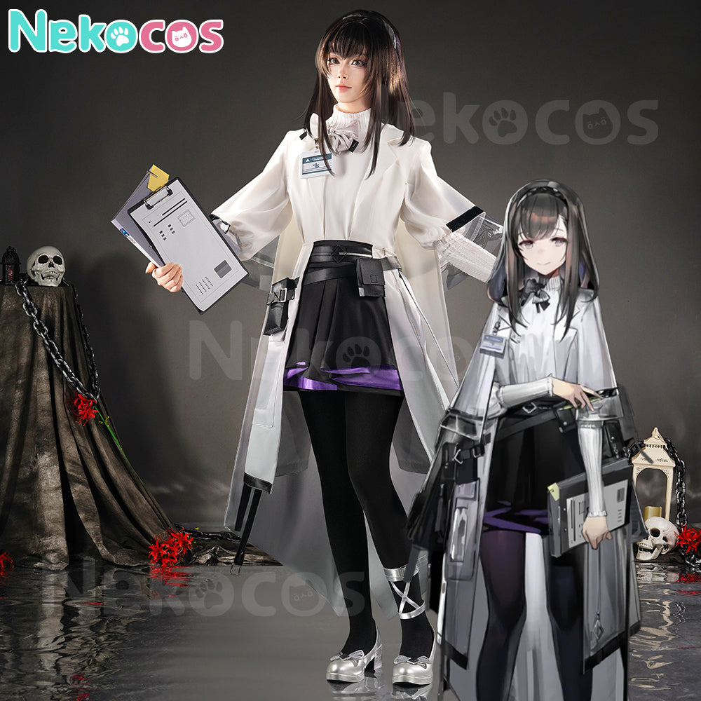 【Nekocos】Game Arknights Cosplay Priestess Cosplay Costume Premium Edition | In Stock