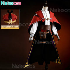 Custom Enzo Cosplay Costume - Premium Edition at NekocosCostume,Game,Roco Kingdom