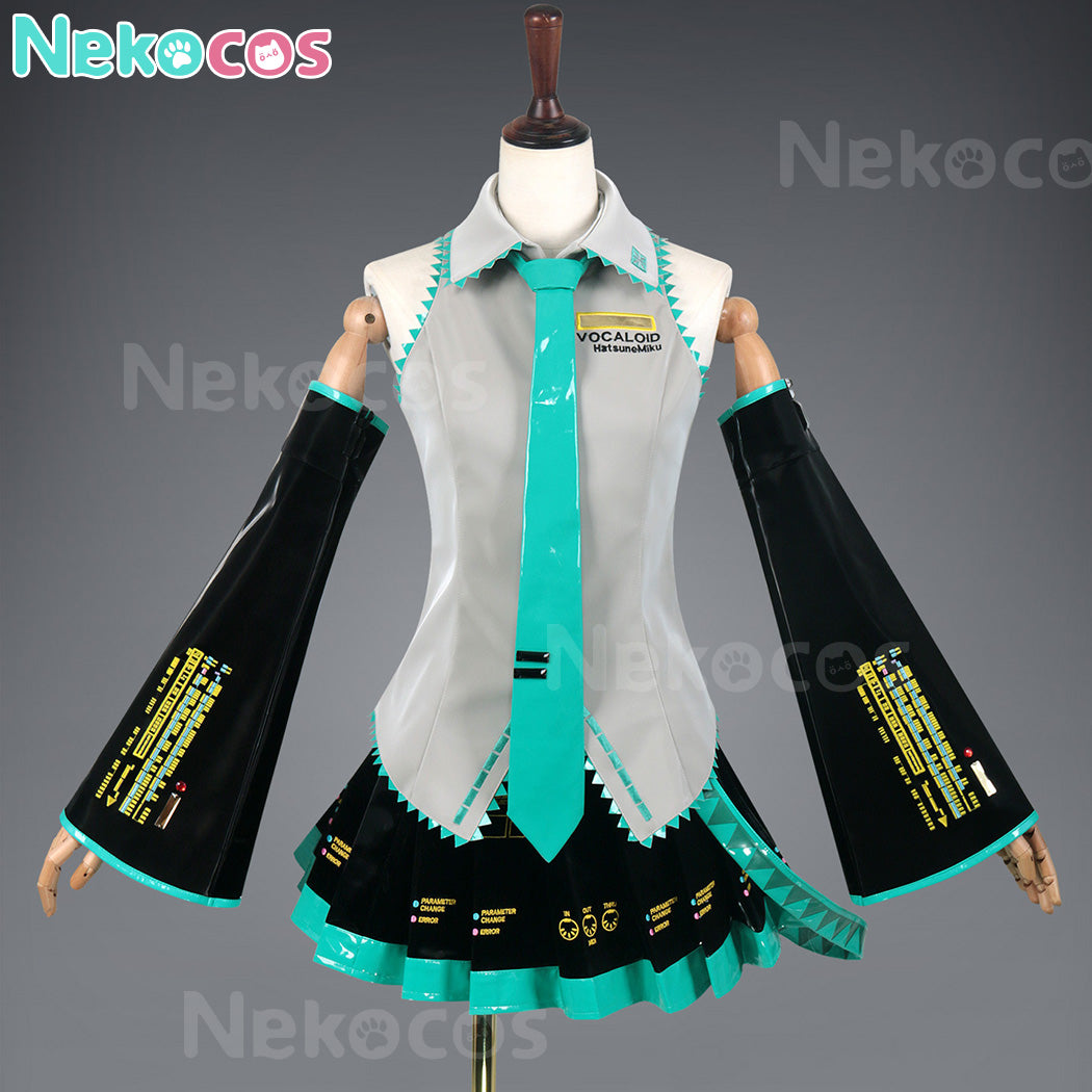 【Nekocos】Vocaloid Hatsune Miku Cosplay Snow Hatsune Cosplay Costume | In Stock