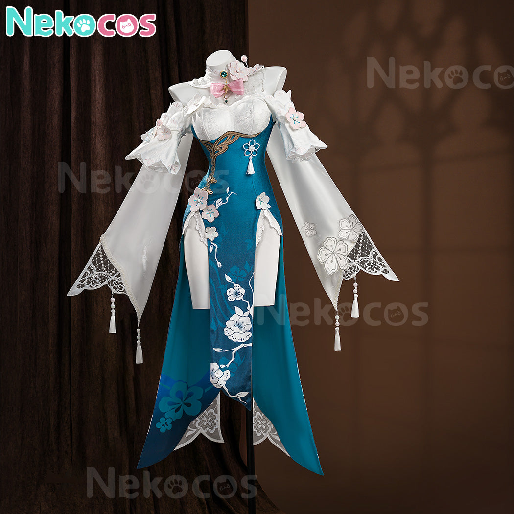 【Nekocos】Game Honkai: Star Rail Cosplay Ruanmei Plumblossom Letter Cosplay Costume Premium Edition | Custom-Tailor