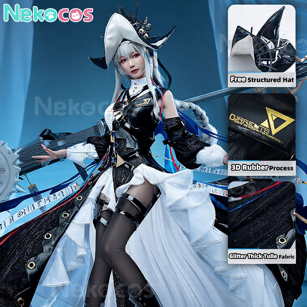 【Nekocos】Game Arknights Cosplay Specter the Unchained Cosplay Costume Premium Edition | Custom-Tailor