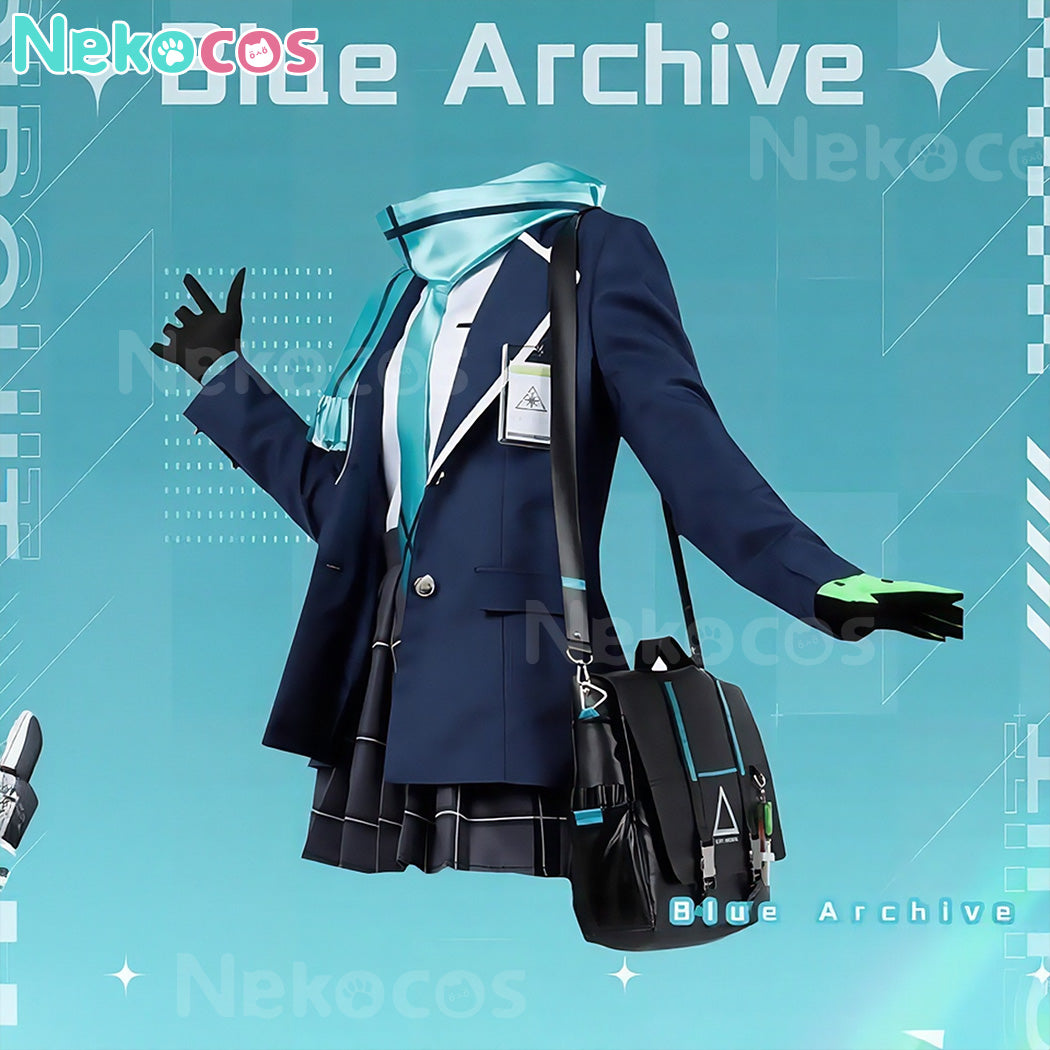 【Nekocos】Game Blue Archive Cosplay Shiroko Sunaookami Cosplay Costume | In Stock