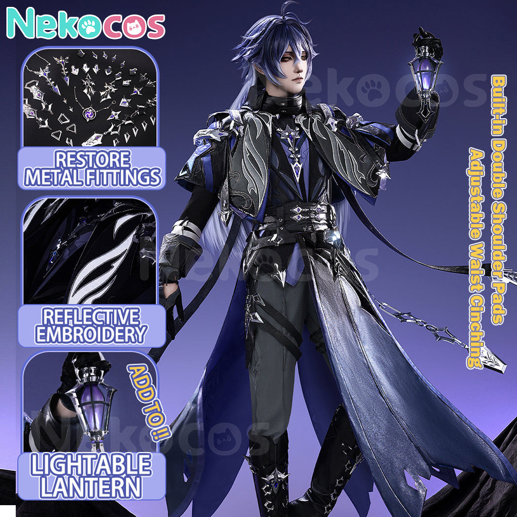 【Nekocos】Game Genshin Impact Cosplay Kyryll Chudomirovich Flins Cosplay Costume Premium Edition | Custom-Tailor