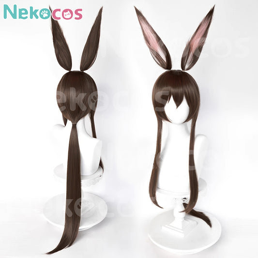 【Nekocos】Game Arknights Cosplay Amiya Cosplay Wig | In Stock