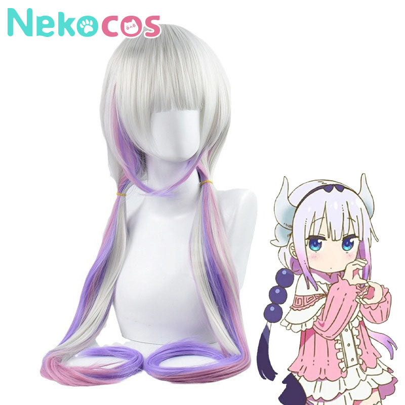 【Auf Lager】Anime Miss Kobayashis Dragon Maid Cosplay Kanna Kamui Cosplay Perücke