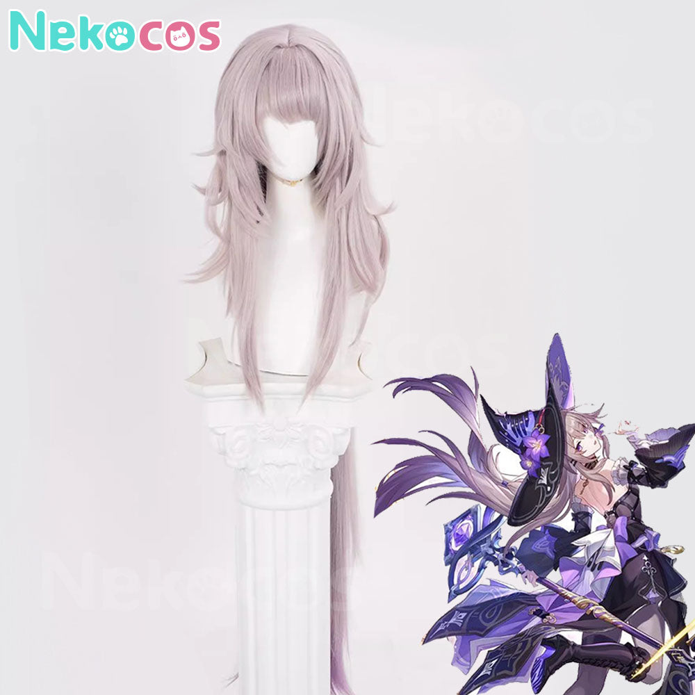 【Auf Lager】Spiel Honkai: Star Rail Cosplay Die Herta Farbverlauf Cosplay Perücke