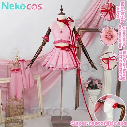 【Nekocos】Anime Shugo Chara! Cosplay Character transformation Amulet Heart! Cosplay Costume | In Stock