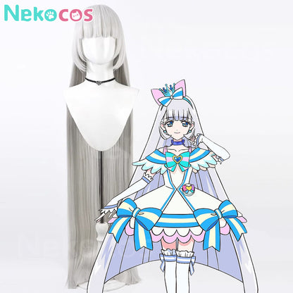 アニメプリキュアワンダフルコスプレ猫屋敷ユキコスプレウィッグ