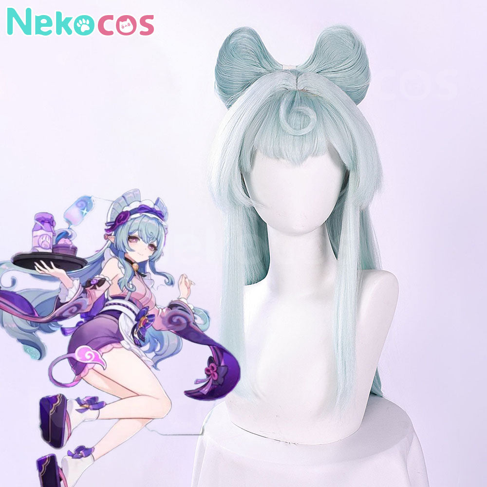 【Auf Lager】Spiel Genshin Impact Cosplay Yumemizuki Mizuki Cosplay Perücke