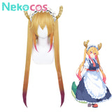 【Auf Lager】Anime Miss Kobayashis Dragon Maid Cosplay Tohru Cosplay Perücke