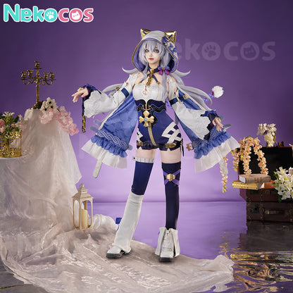 【Nekocos】Game Honkai Impact 3rd Cosplay Theresa Apocalypse Costume Premium Edition | In Stock