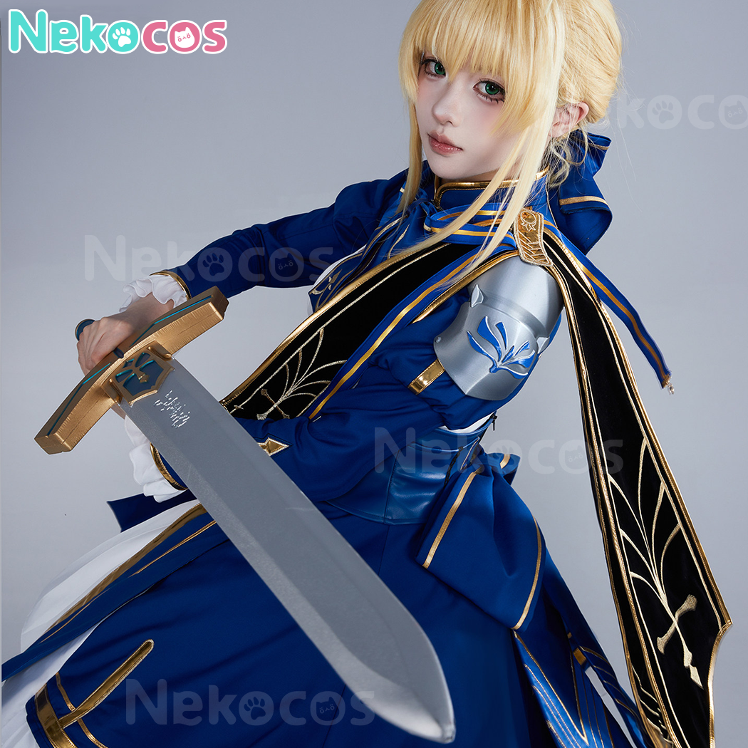 【Nekocos】Game Honkai:Star Rail Cosplay Saber Altria Pendr Cosplay Costume Premium Edition | In Stock