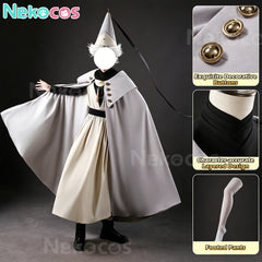 Custom-Tailored Qifrey Cosplay Costume - Nekocos Premium EditionAnime,Costume,Witch Hat Atelier