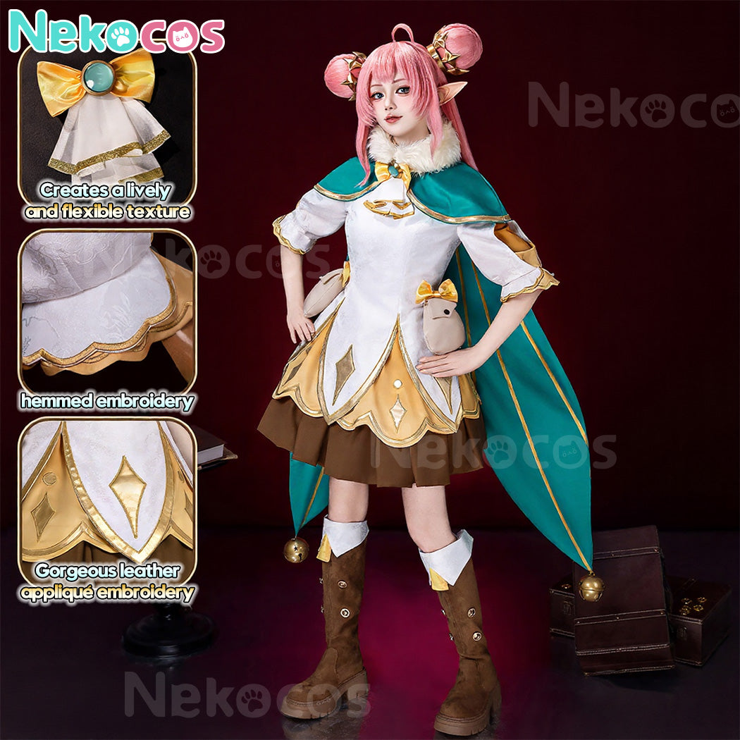 【Nekocos】Game Roco Kingdom Cosplay Princess Karissia Cosplay Costume Premium Edition | Custom-Tailor