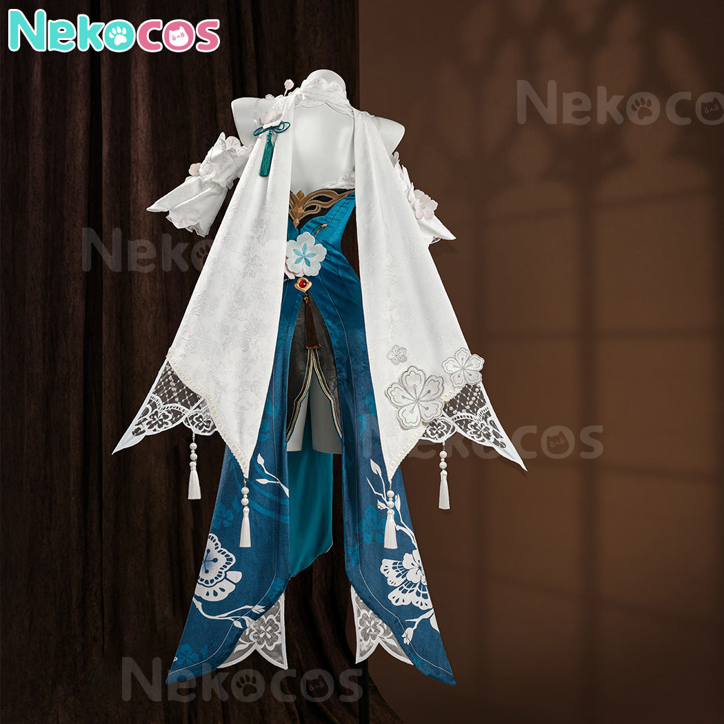 【Nekocos】Game Honkai: Star Rail Cosplay Ruanmei Plumblossom Letter Cosplay Costume Premium Edition | Custom-Tailor