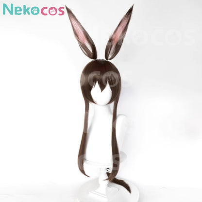 【Nekocos】Game Arknights Cosplay Amiya Cosplay Wig | In Stock