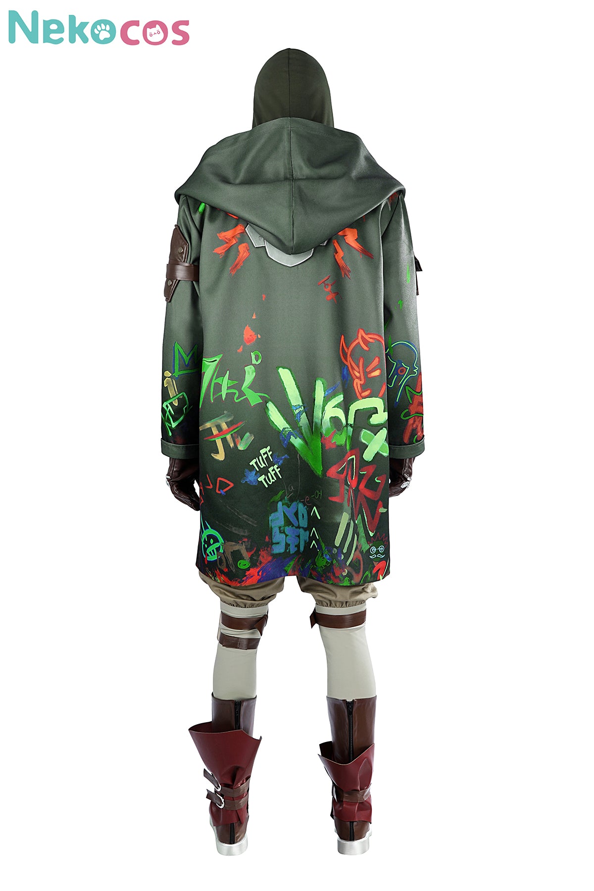 【Nekocos】Game Cosplay Costume Halloween Cape Standard Collar Custom Christmas Cosplay Costume | Custom-Tailor