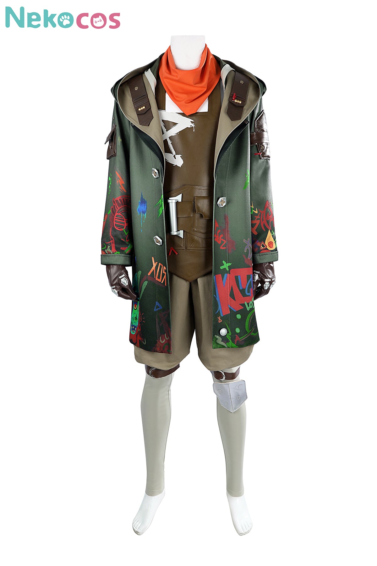 【Nekocos】Game Cosplay Costume Halloween Cape Standard Collar Custom Christmas Cosplay Costume | Custom-Tailor