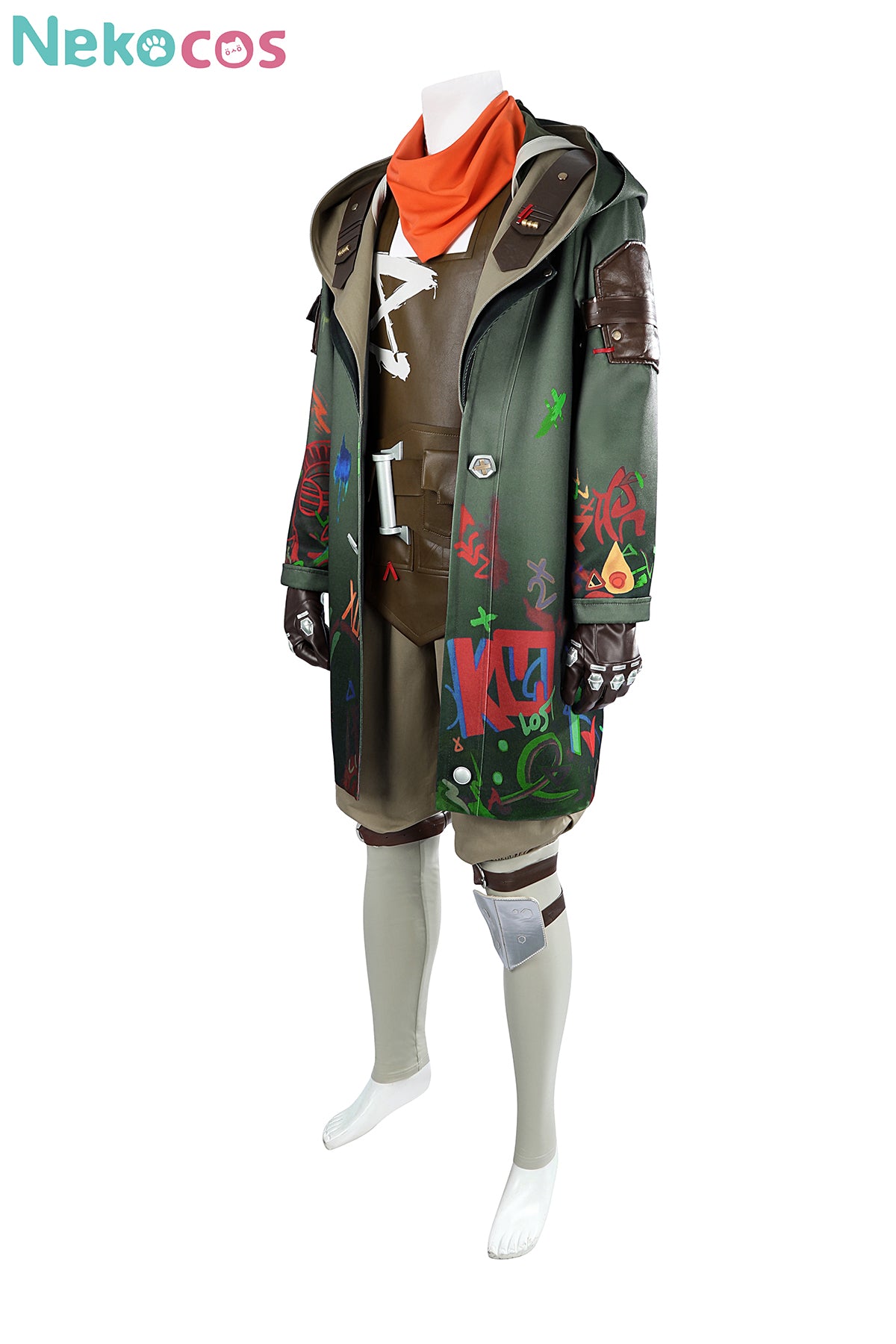 【Nekocos】Game Cosplay Costume Halloween Cape Standard Collar Custom Christmas Cosplay Costume | Custom-Tailor