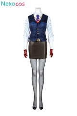 【Nekocos】Movie Cosplay Costume Halloween Cape Standard Collar Custom Christmas Cosplay Costume | Custom-Tailor