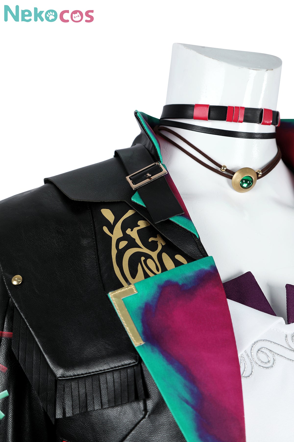 【Nekocos】Game Cosplay Costume Halloween Cape Standard Collar Custom Christmas Cosplay Costume | Custom-Tailor