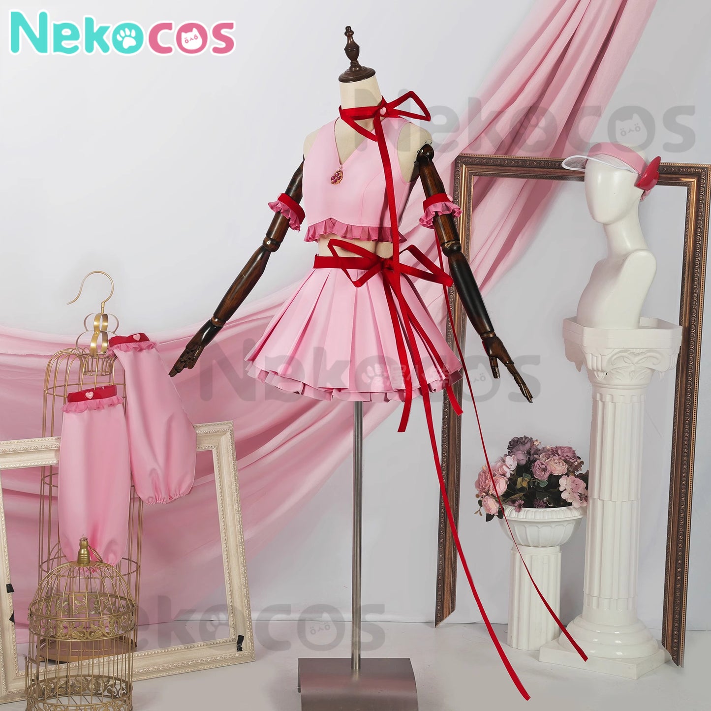 【Nekocos】Anime Shugo Chara! Cosplay Character transformation Amulet Heart! Cosplay Costume | In Stock