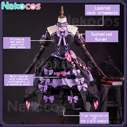 【In Stock】Game Identity Ⅴ Cosplay Merry Kuromi Bloody Queen Mary Cosplay Costume Premium Edition