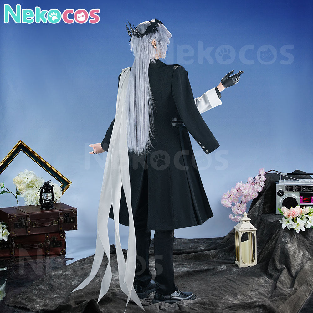 【Nekocos】Game Arknights Cosplay Ambience Synesthesia Logos Cosplay Costume Premium Edition | In Stock