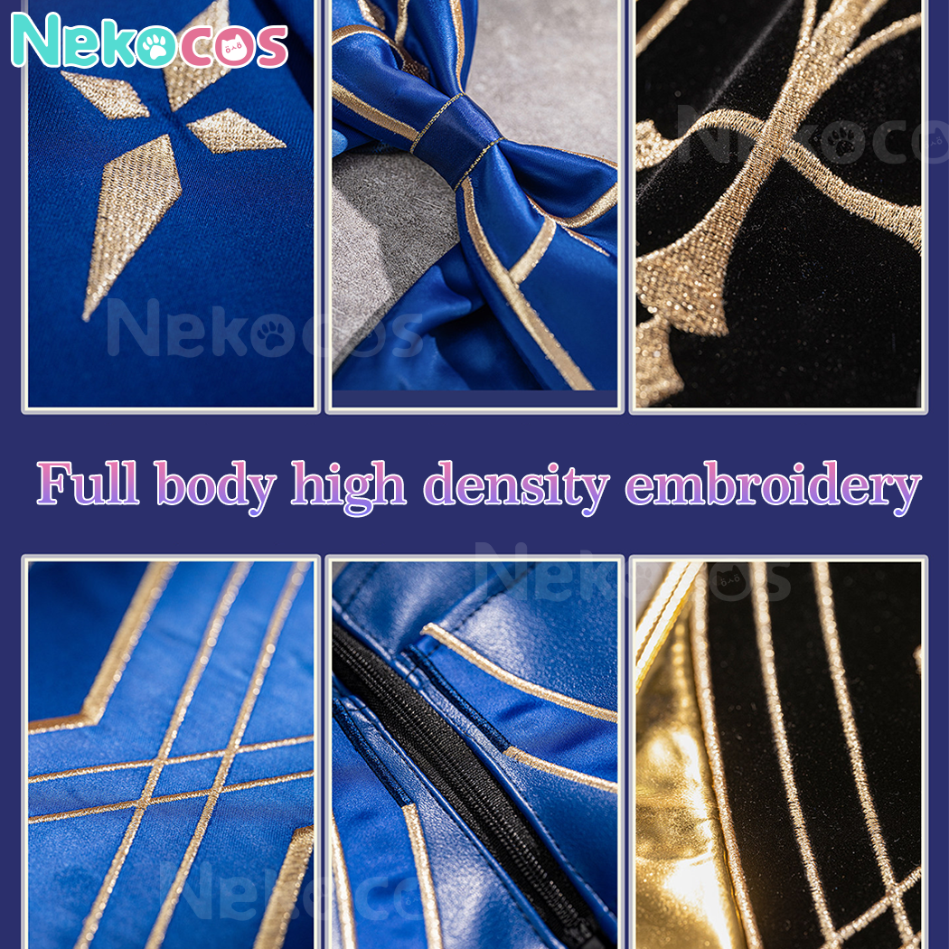 【Nekocos】Game Honkai:Star Rail Cosplay Saber Altria Pendr Cosplay Costume Premium Edition | In Stock