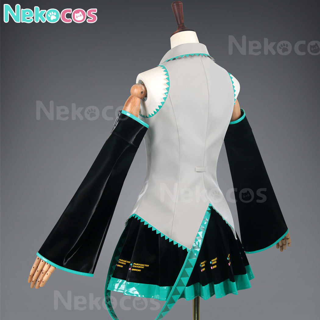 【Nekocos】Vocaloid Hatsune Miku Cosplay Snow Hatsune Cosplay Costume | In Stock