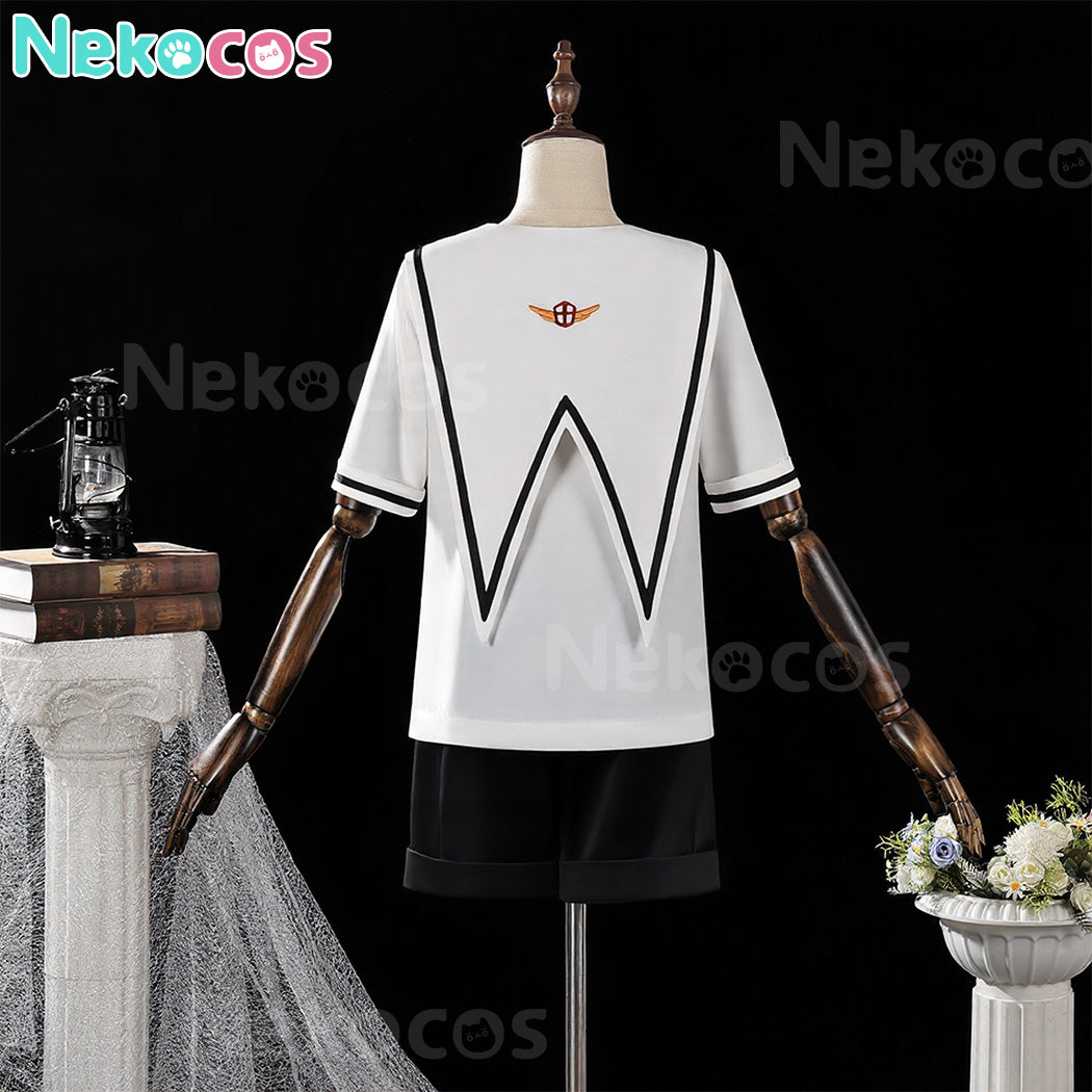 【Nekocos】Anime Cosplay Syaoran Li Main Summer Uniform Cosplay Costume | In Stock