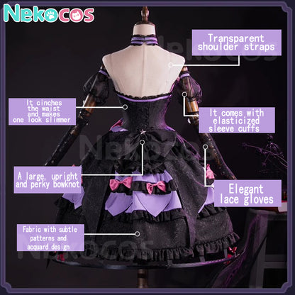 【In Stock】Game Identity Ⅴ Cosplay Merry Kuromi Bloody Queen Mary Cosplay Costume Premium Edition