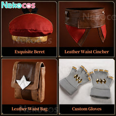 Custom Enzo Cosplay Costume - Premium Edition at NekocosCostume,Game,Roco Kingdom