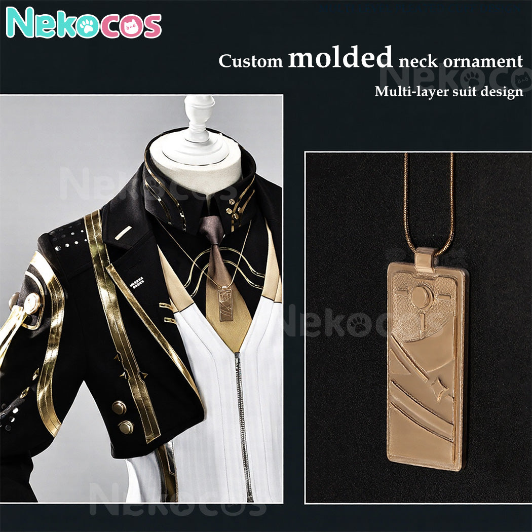 【Nekocos】Game Wuthering Waves Cosplay Male Rover New School Uniform Cosplay Costume | Custom-Tailor