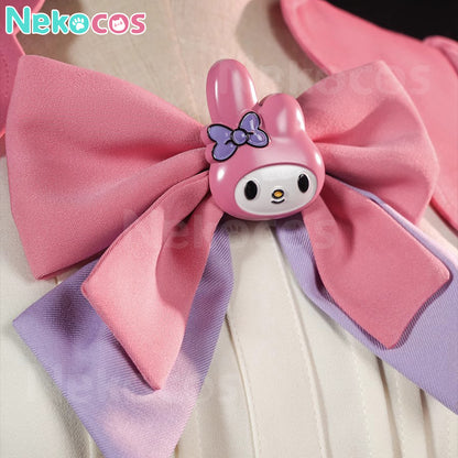 【Vorverkauf】Game Identity Ⅴ Cosplay Cheerleader Lily Barriere x Sanrio Characters Crossover II Cosplay-Kostüm in Übergröße