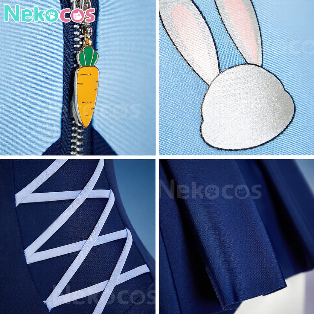 【Nekocos】Movie Cosplay Judy Hopps Swimsuit Cosplay Costume | Custom-Tailor