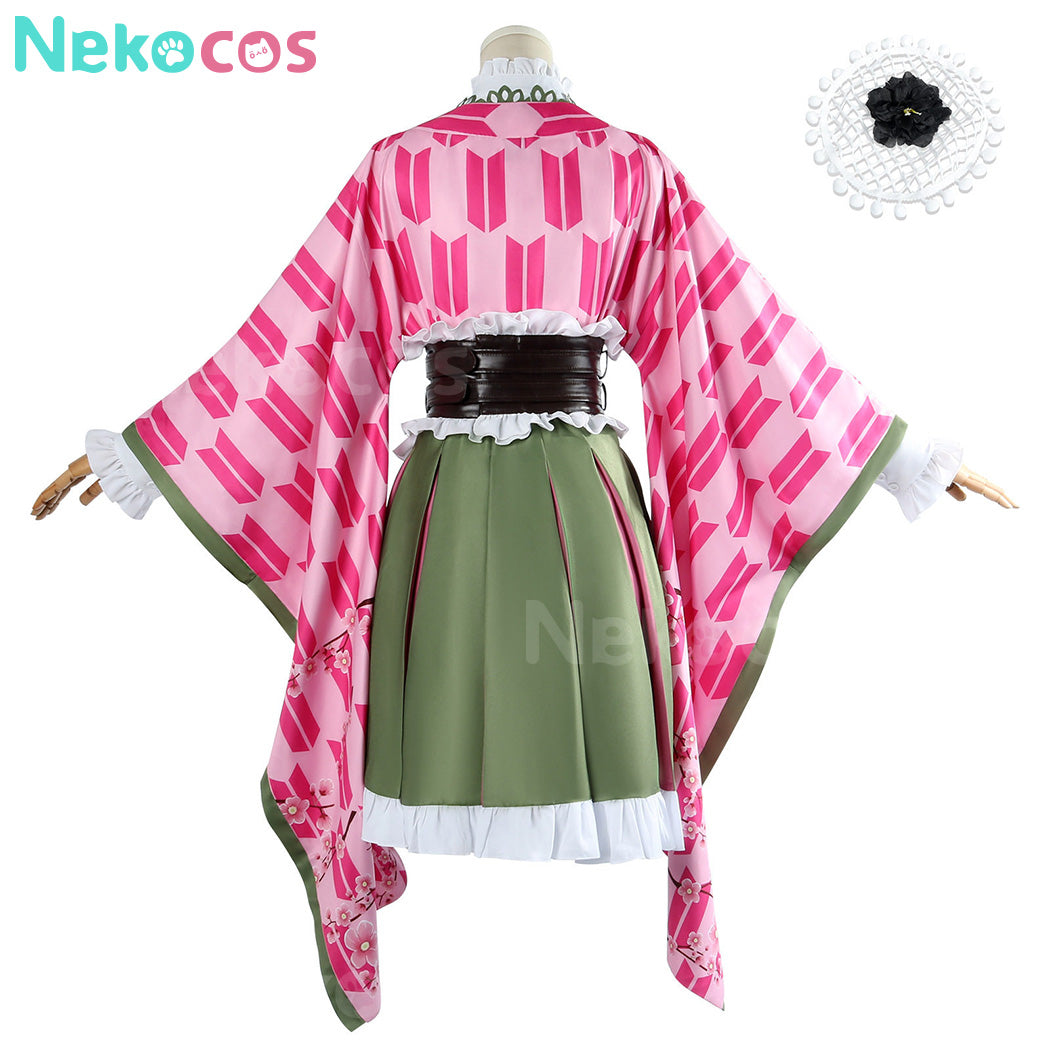 【Nekocos】Anime Cosplay Mitsuri Kanroji 5th Anniversary Cosplay Costume | In Stock