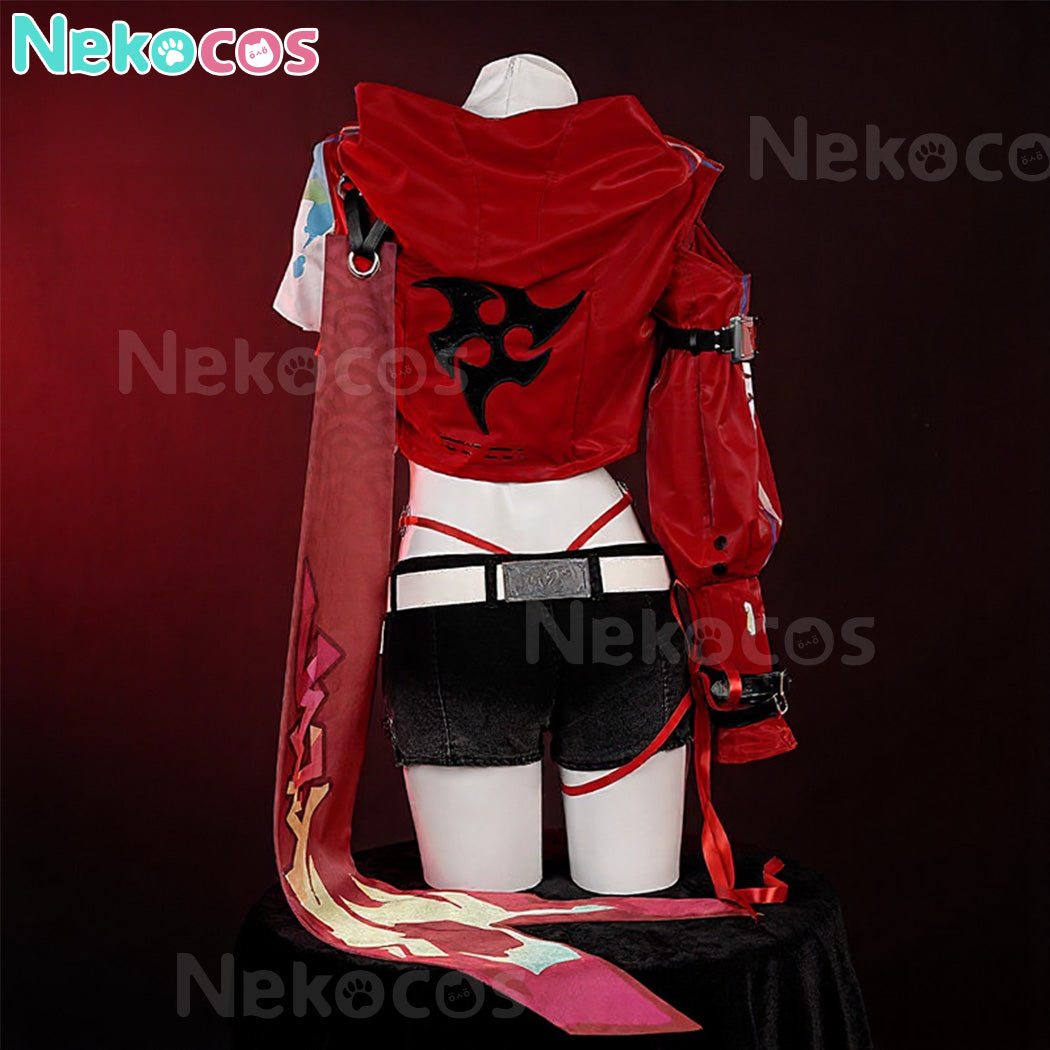 【Nekocos】Game Honkai: Star Rail Cosplay Galaxy Rangers Rappa Cosplay Costume Premium Edition | In Stock
