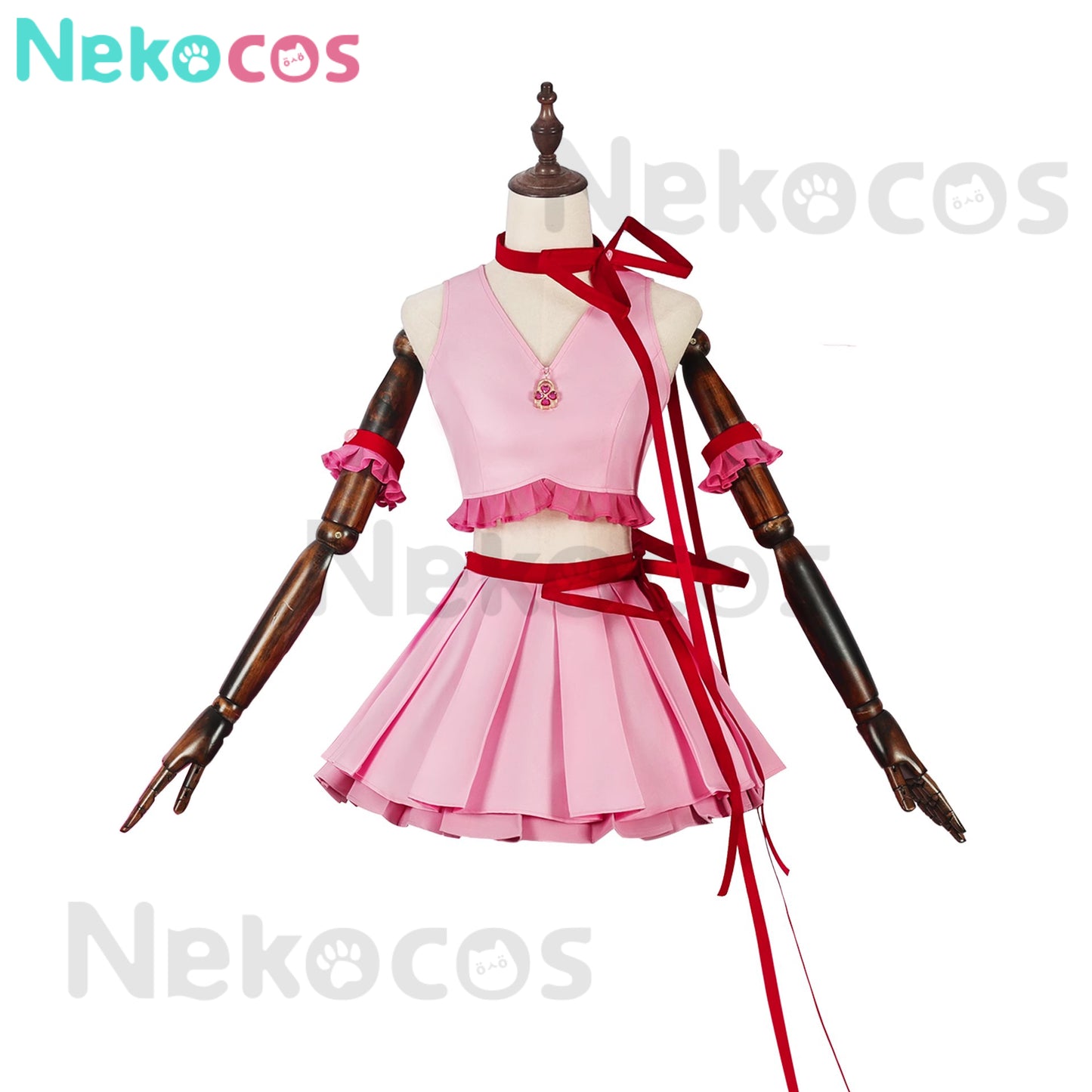 【Nekocos】Anime Shugo Chara! Cosplay Character transformation Amulet Heart! Cosplay Costume | In Stock