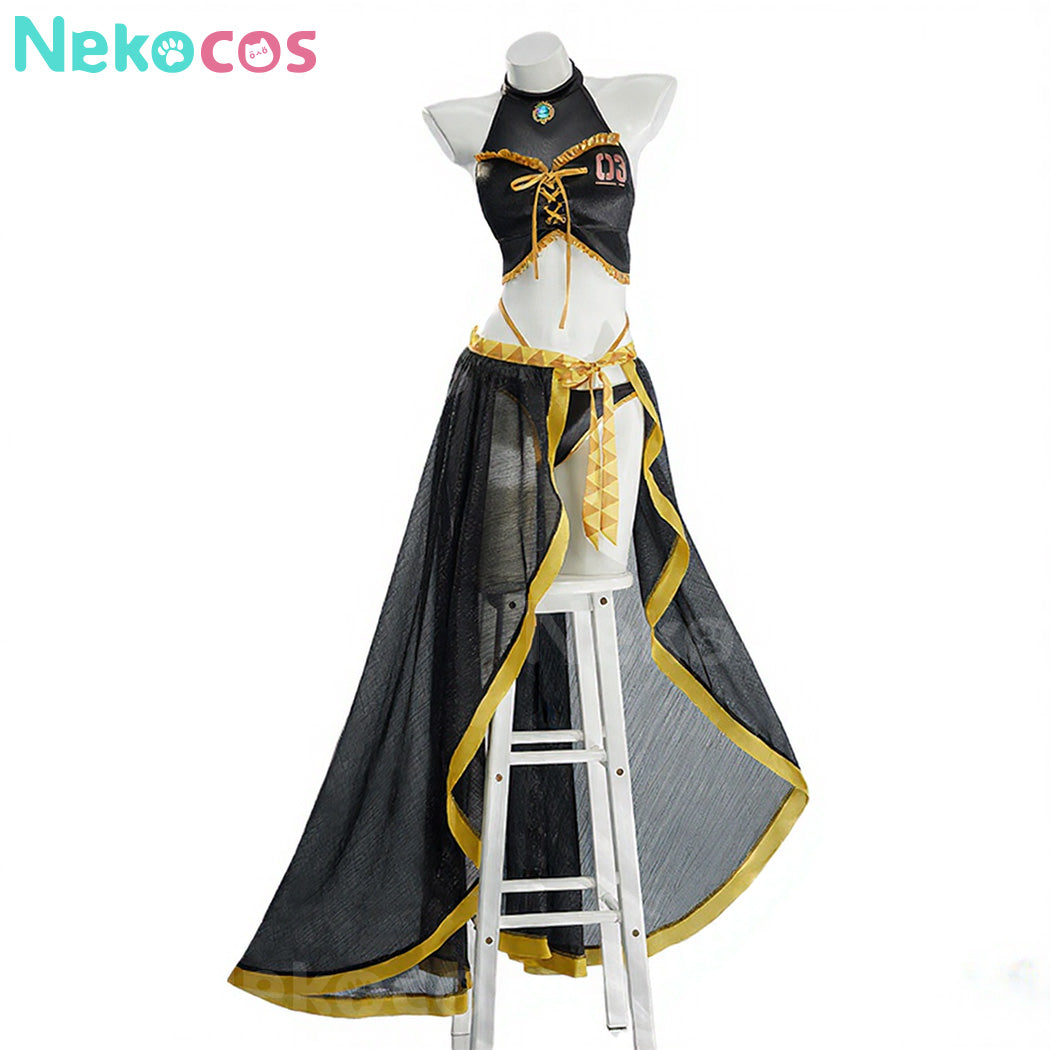 【Nekocos】Vocaloid Cosplay Luka Megurine Swimsuit Cosplay Costume | Custom-Tailor