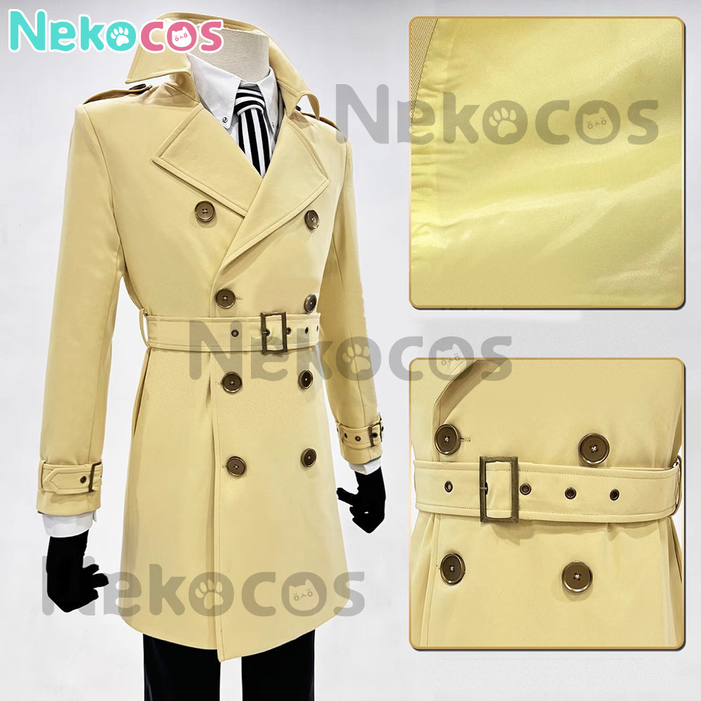 【Nekocos】Game Persona 5 Cosplay Akechi Goro Winter Daily Routine Cosplay Costume | In Stock