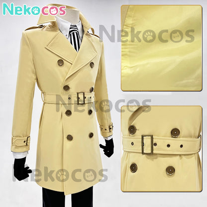 【Nekocos】Game Persona 5 Cosplay Akechi Goro Winter Daily Routine Cosplay Costume | In Stock
