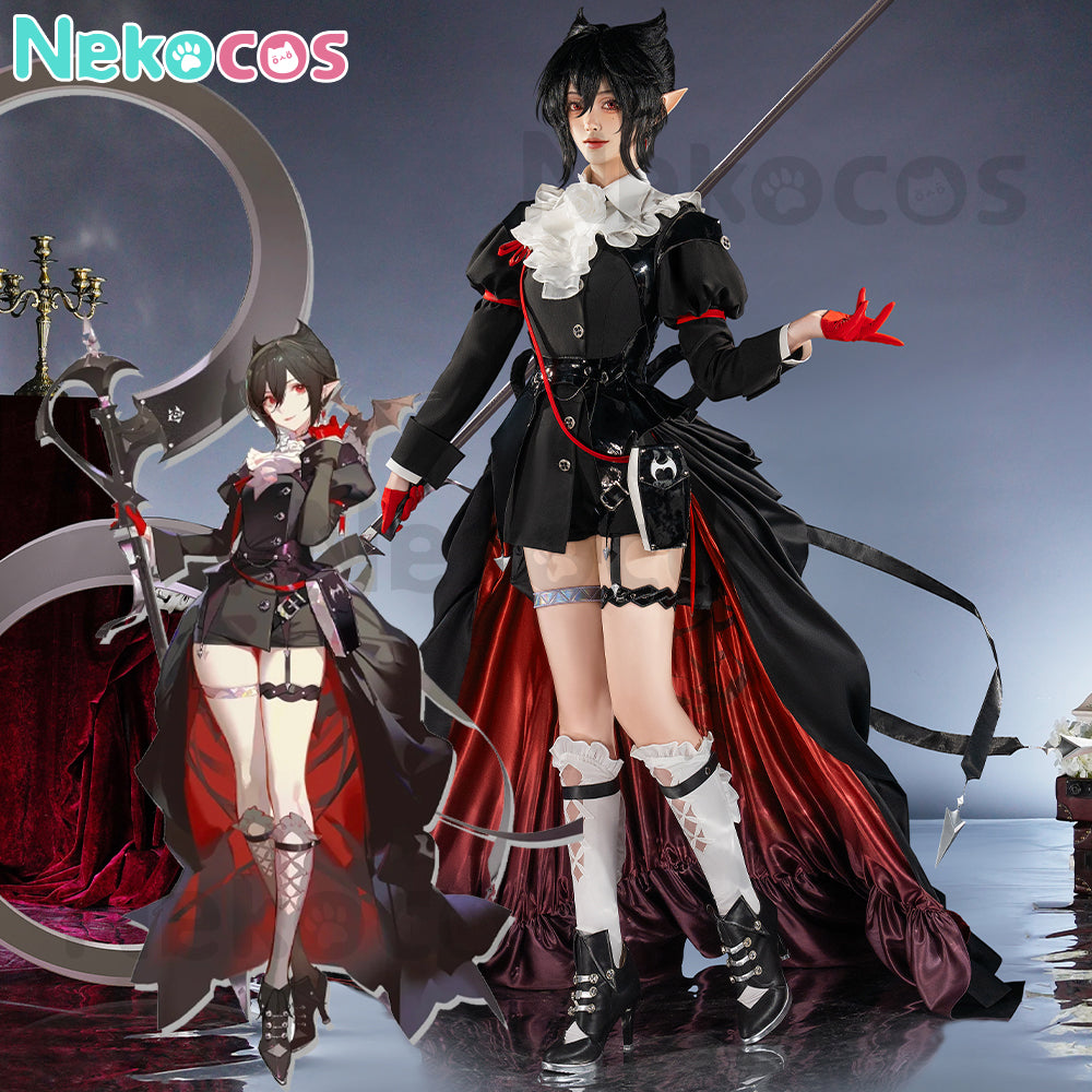 【Nekocos】Game Arknights Cosplay Entelechia Cosplay Costume Premium Edition | In Stock