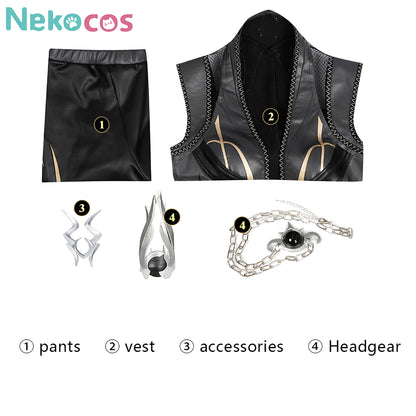 【Nekocos】Movie Cosplay Costume Halloween Cape Standard Collar Custom Christmas Cosplay Costume | Pre-Sale