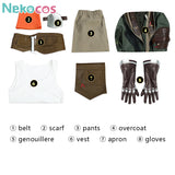 【Nekocos】Game Cosplay Costume Halloween Cape Standard Collar Custom Christmas Cosplay Costume | Custom-Tailor