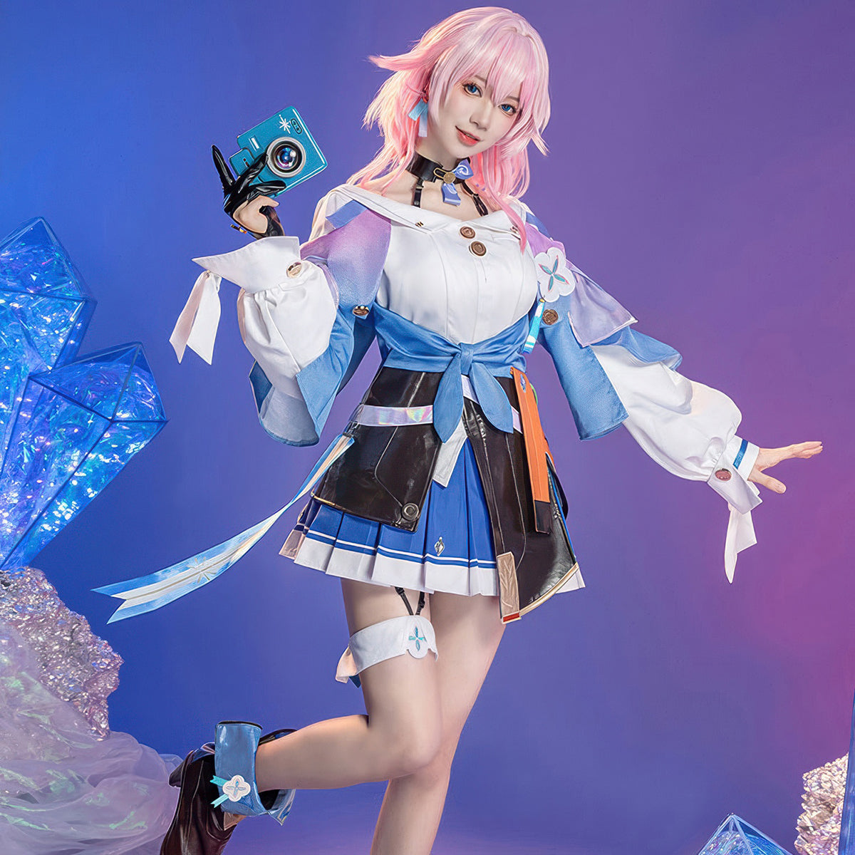 Honkai Star Rail March 7th Cosplay Costume - Premium EditionCostume,Game,Honkai: Star Rail