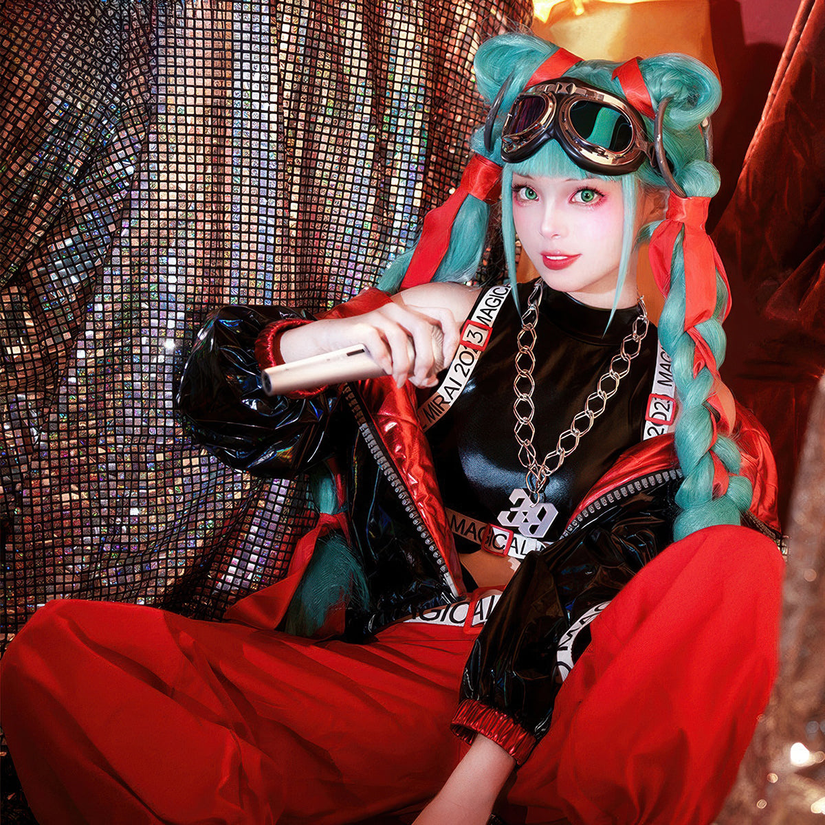【Nekocos】Magical Mirai Cosplay Virtual Cosplay Halloween Costumes